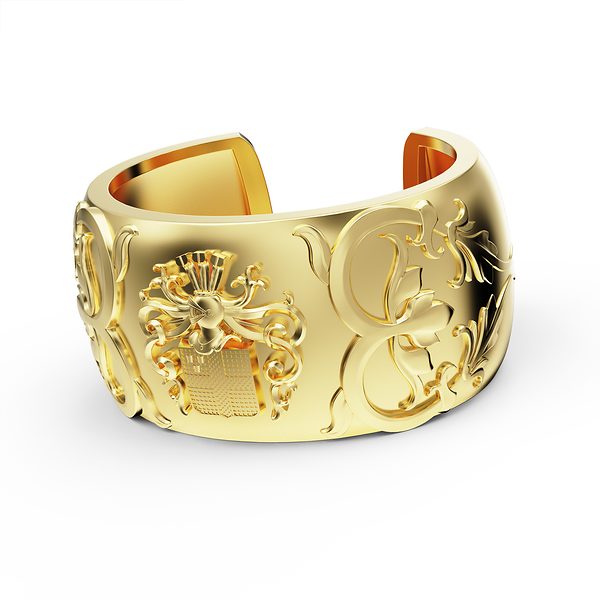 Bracelet Armoirie — Or jaune