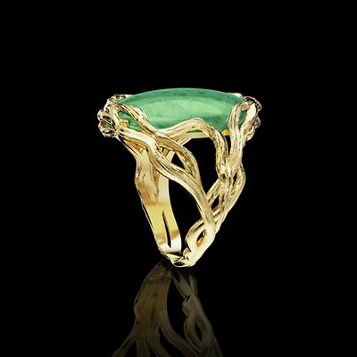 Bague liane — modélisation 3D, Guillaume Grillo
