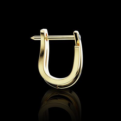 Boucles d'oreilles split — modélisation 3D, Guillaume Grillo