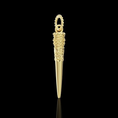 Pendentif égyptien — modélisation 3D, Guillaume Grillo