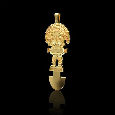 Pendentif tumi — modélisation 3D, Guillaume Grillo